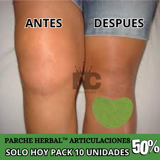 PARCHE HERBAL™ EL ÚNICO PARCHE PROBADO CIENTÍFICAMENTE