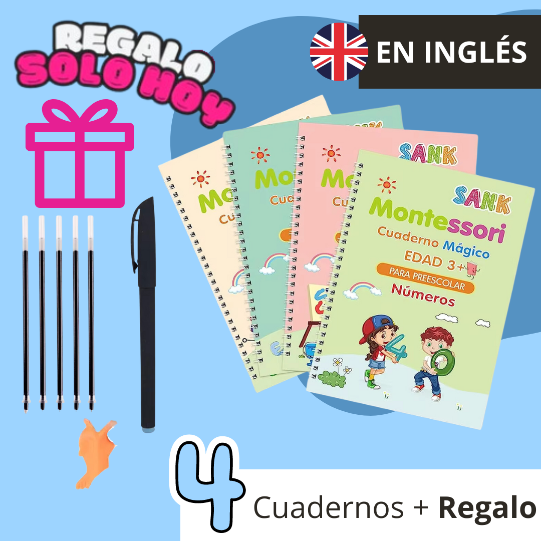 NIÑOS/AS UN 90% MÁS EXITOSOS CON LOS CUADERNOS Nova Book™