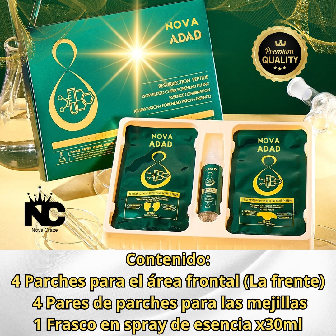 SET 8 PARCHES COLAGENO SOLUBLE  NOVA ADAD™ (EL ORIGINAL) +SPRAY VITAMINA C GRATIS!